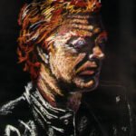 Tom 2, Pastel On Paper by Bernadette Straub